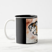 Tasse 2 Couleurs poneys peints (Gauche)