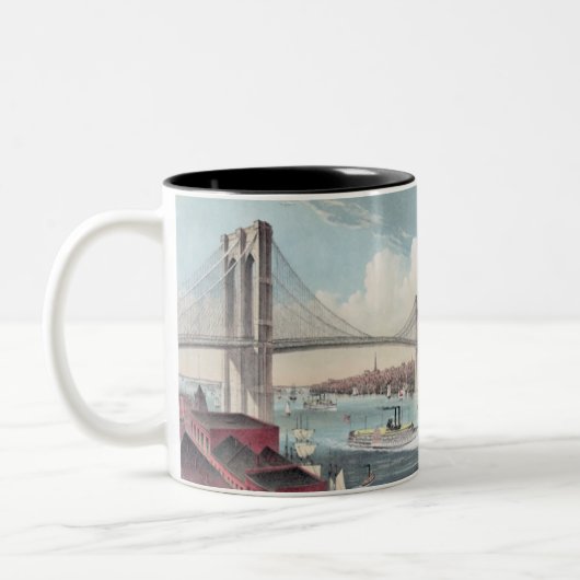Tasse 2 Couleurs Pont Brooklyn (Gauche)