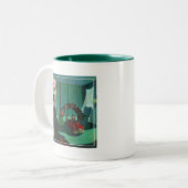 Tasse 2 Couleurs Pont casquette (Devant gauche)