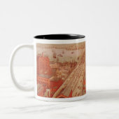 Tasse 2 Couleurs Pont de Brooklyn, c.1883 (Gauche)