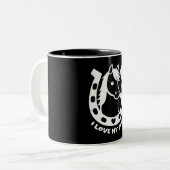 Tasse 2 Couleurs Pony Club Rider (Devant gauche)