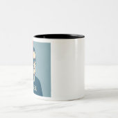 Tasse 2 Couleurs Pop art Anders Tegnell (Centre)