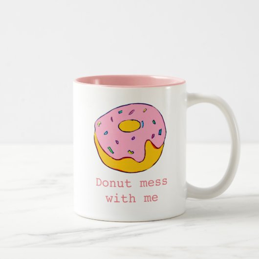 Tasse 2 Couleurs Pop Art pastèque popsicle aux fruits mignons (Droit)