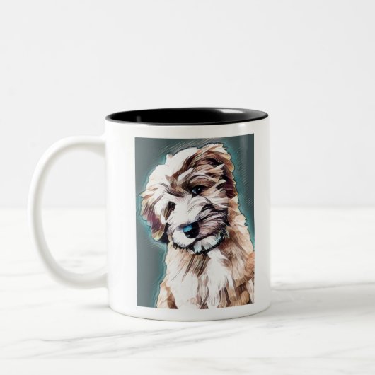 Tasse 2 Couleurs Pop Dog (Gauche)