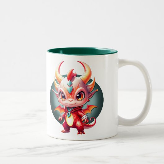Tasse 2 Couleurs Pop Dragon (Droit)