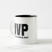 Tasse 2 Couleurs Pop la plus précieuse (Devant gauche)