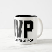 Tasse 2 Couleurs Pop la plus précieuse (Devant droit)
