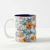 Tasse 2 Couleurs Poppies de Californie (Gauche)