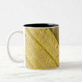 Tasse 2 Couleurs popsicle à cône de crème glacée jaune (Gauche)