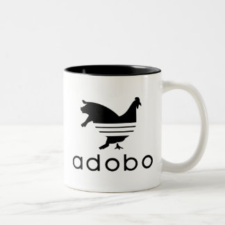Tasse 2 Couleurs Porc de poulet d'Adobo