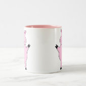 Tasse 2 Couleurs Porc rose (Centre)