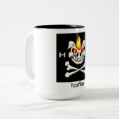 Tasse 2 Couleurs Porcs collectifs ! café (Devant gauche)