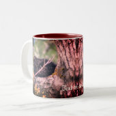 Tasse 2 Couleurs Porcupine Faune Nature Personnalisée (Devant gauche)