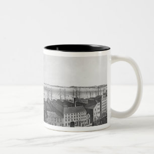 Tasse 2 Couleurs Port de Boston, 1854