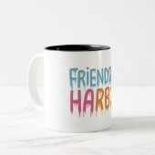 Tasse 2 Couleurs PORT FRiENDSHiP (Devant gauche)