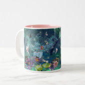 Tasse 2 Couleurs Portail féerique (Devant gauche)