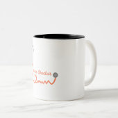 Tasse 2 Couleurs Porte-clés (Devant droit)