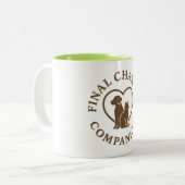 Tasse 2 Couleurs Porte-clés FCCH (Devant gauche)