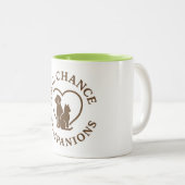 Tasse 2 Couleurs Porte-clés FCCH (Devant droit)