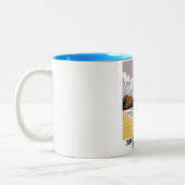 Tasse 2 Couleurs Porte de Durdle Dorset (Gauche)