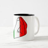 Tasse 2 Couleurs Porte-doigt (Devant droit)