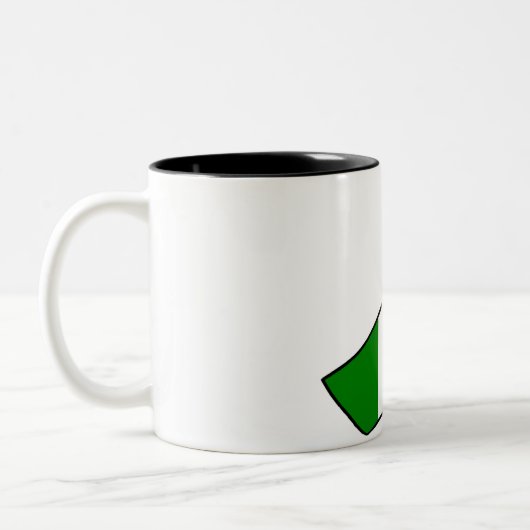 Tasse 2 Couleurs Porte-doigt (Gauche)