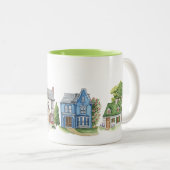 Tasse 2 Couleurs Porte voisine (Devant droit)