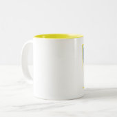 Tasse 2 Couleurs Portée (Devant gauche)
