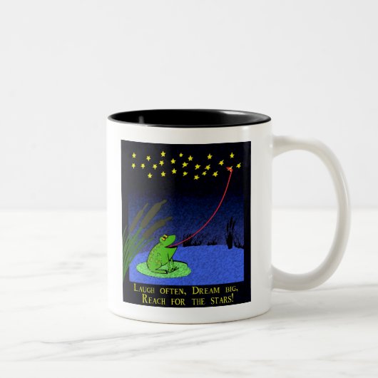 Tasse 2 Couleurs portée pour les étoiles (Droit)