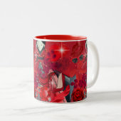 Tasse 2 Couleurs Porter rouge (Devant droit)