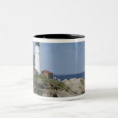 Tasse 2 Couleurs Portland Head Light, Cape Elizabeth, Maine, (Centre)