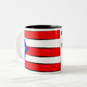 Tasse 2 Couleurs Porto Rico : comment parler (Devant gauche)