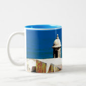 Tasse 2 Couleurs Porto Rico historique (Gauche)