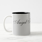 Tasse 2 Couleurs Portrait "Angel Kitty" (Gauche)