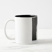 Tasse 2 Couleurs Portrait de chaton (Gauche)