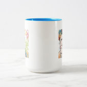 Tasse 2 Couleurs Portrait de Frida Kahlo (Centre)