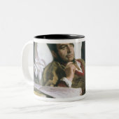 Tasse 2 Couleurs Portrait de Mikhail Glinka (Devant gauche)