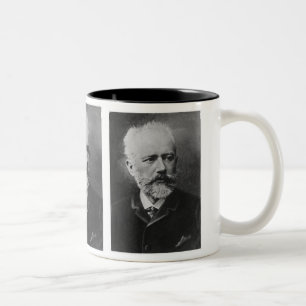 Tasse 2 Couleurs Portrait de photo de Tchaikovsky