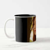 Tasse 2 Couleurs Portrait d'une jeune fille (Gauche)