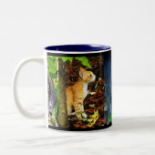 TASSE 2 COULEURS PORTRAITS DE CAT (Gauche)