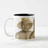 Tasse 2 Couleurs Portraits des chefs des îles de sandwich, de (Gauche)