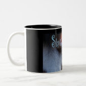 Tasse 2 Couleurs Poses de Keegan pour des créations d'oeil de ciel (Gauche)