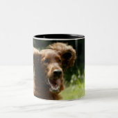 Tasse 2 Couleurs Poseur irlandais (Centre)