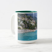 Tasse 2 Couleurs Positano, Italie (Devant gauche)