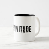 Tasse 2 Couleurs Positivitude (Devant droit)