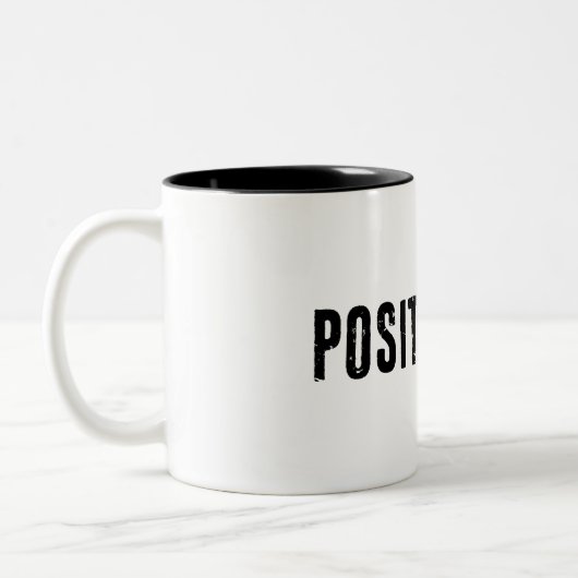 Tasse 2 Couleurs Positivitude (Gauche)