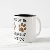 Tasse 2 Couleurs Possédé par Airedale Terrier (Devant droit)