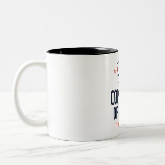 Tasse 2 Couleurs Poste d'opérateur informatique (Gauche)