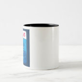 Tasse 2 Couleurs Poster de film d'horreur Paws Spock (Centre)