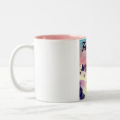 Tasse 2 Couleurs Poster de ski Formigal Aragon Espagne. (Gauche)